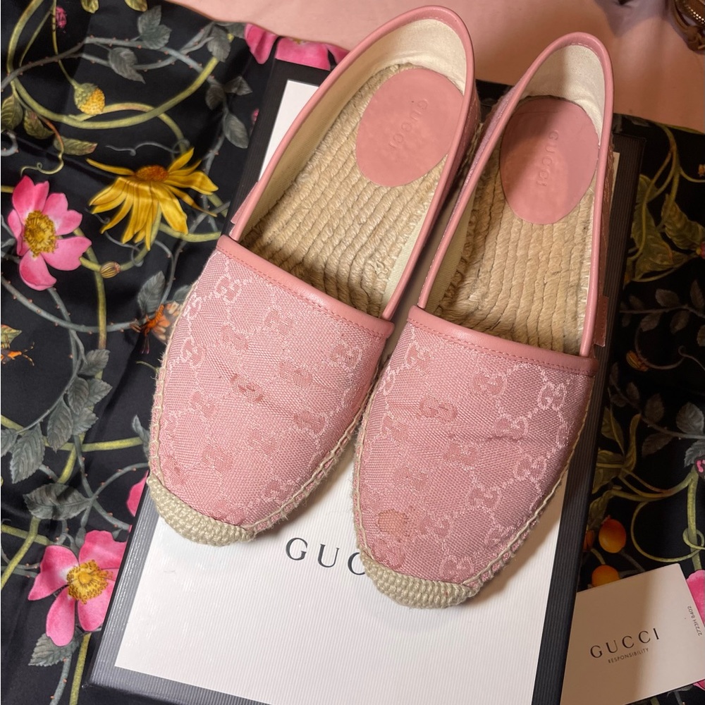 Gucci Canvas Espadrilles - Picture 2 of 10